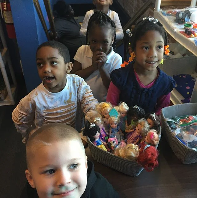 Wide-eyed wonder is still alive and well almost a month after Christmas. Thanks to a couple of local foundations and one sweet little girl who gave some of her cherished toys a chance to be loved by someone new, our kids have so much to choose from in our Reward Store! (And Ms. Maria has thoroughly enjoyed restocking it!)