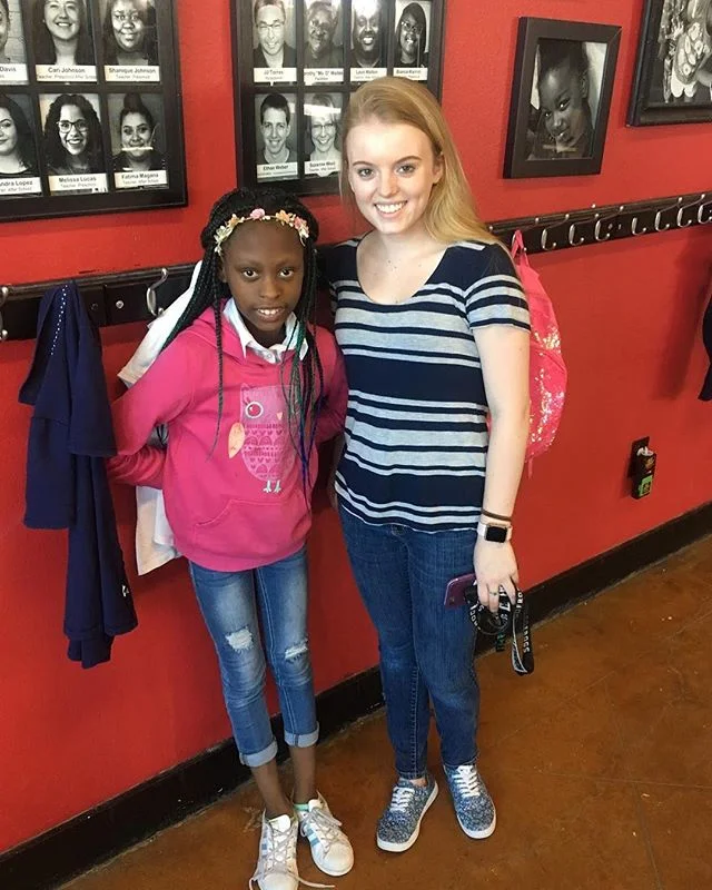 January is National Mentoring Month! To celebrate, we are highlighting some of the awesome volunteers who devote an hour each week to mentor one of our kids.
Today’s spotlight is on Lauren who mentors 3rd grader Lizzy. Lauren is in her second year at Fortress and loves the opportunity the program gives her to make a difference in a child’s life. She has also enjoyed getting to connect with Lizzy’s sisters who attend the After School program as well. “The biggest thing I’ve learned is to have patience, patience, patience,” Lauren says.
We love mentors like Lauren who give of their time and talents to benefit one of our kids. Do you have an hour a week to invest in a life? We recently enrolled 6 new After School kids that are looking for a mentor. If you are interested, check out the link in our bio and apply! #mentoring #nationalmentoringmonth