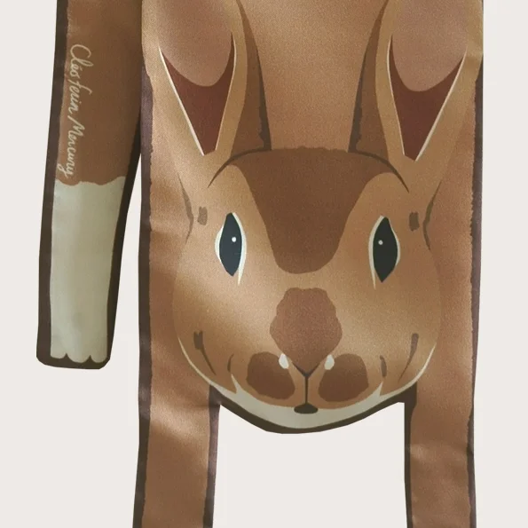 Brown Rabbit detail - designer silk scarf.jpg