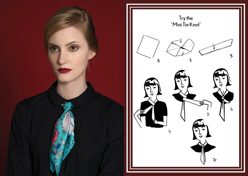 Mini Tie Knot Resort14 - how to style a silk scarf - Square Silk Scarf.jpg