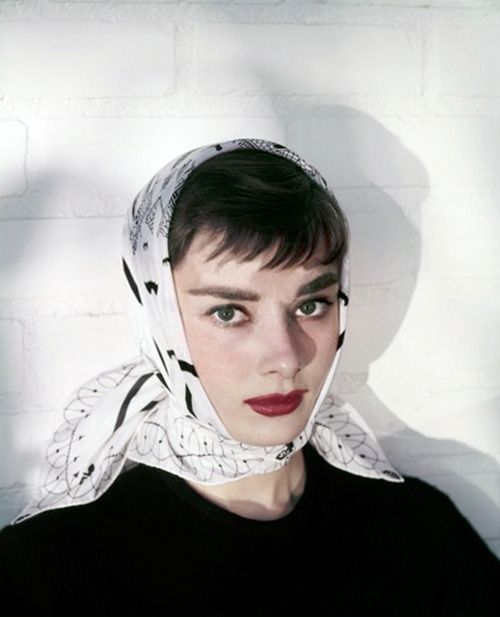 Audrey Hepburn with a headscarf cleo ferin mercury.jpg