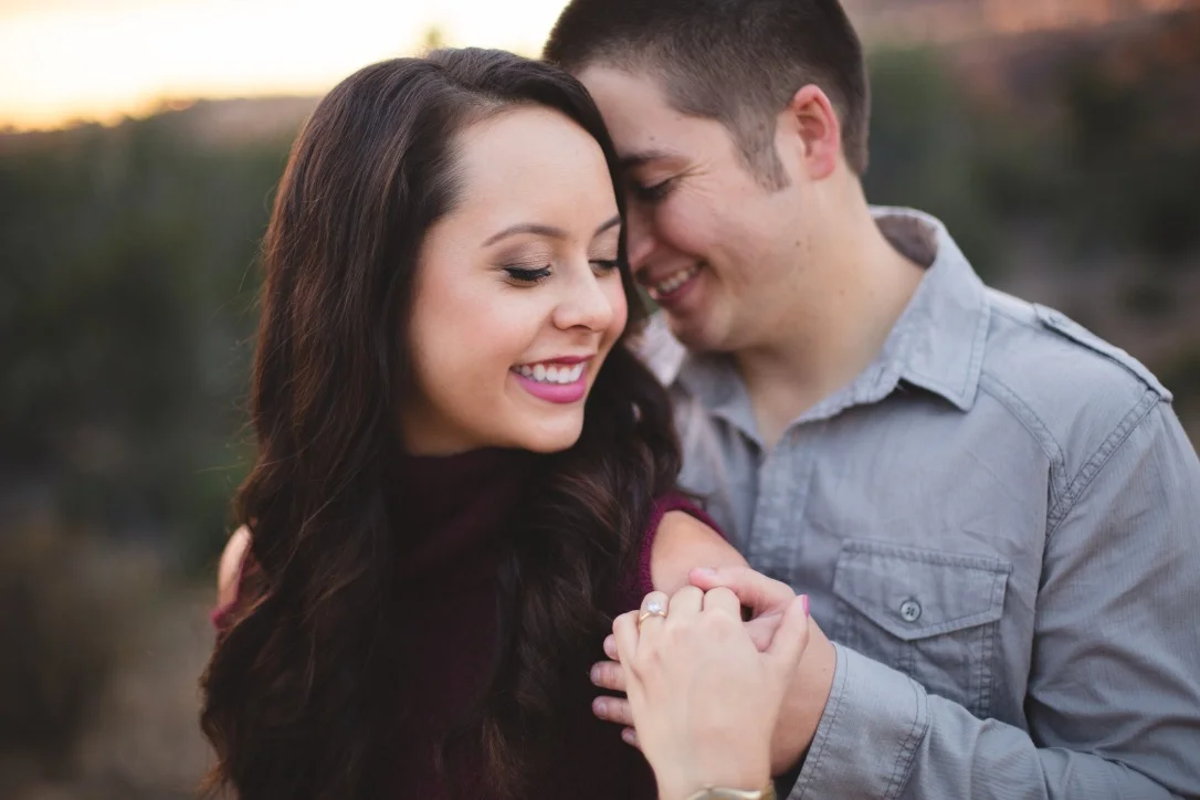 Makeup by me, Crystal Golden, for Chris and Michelle's engagement photos Photo by Native Heart Photography 