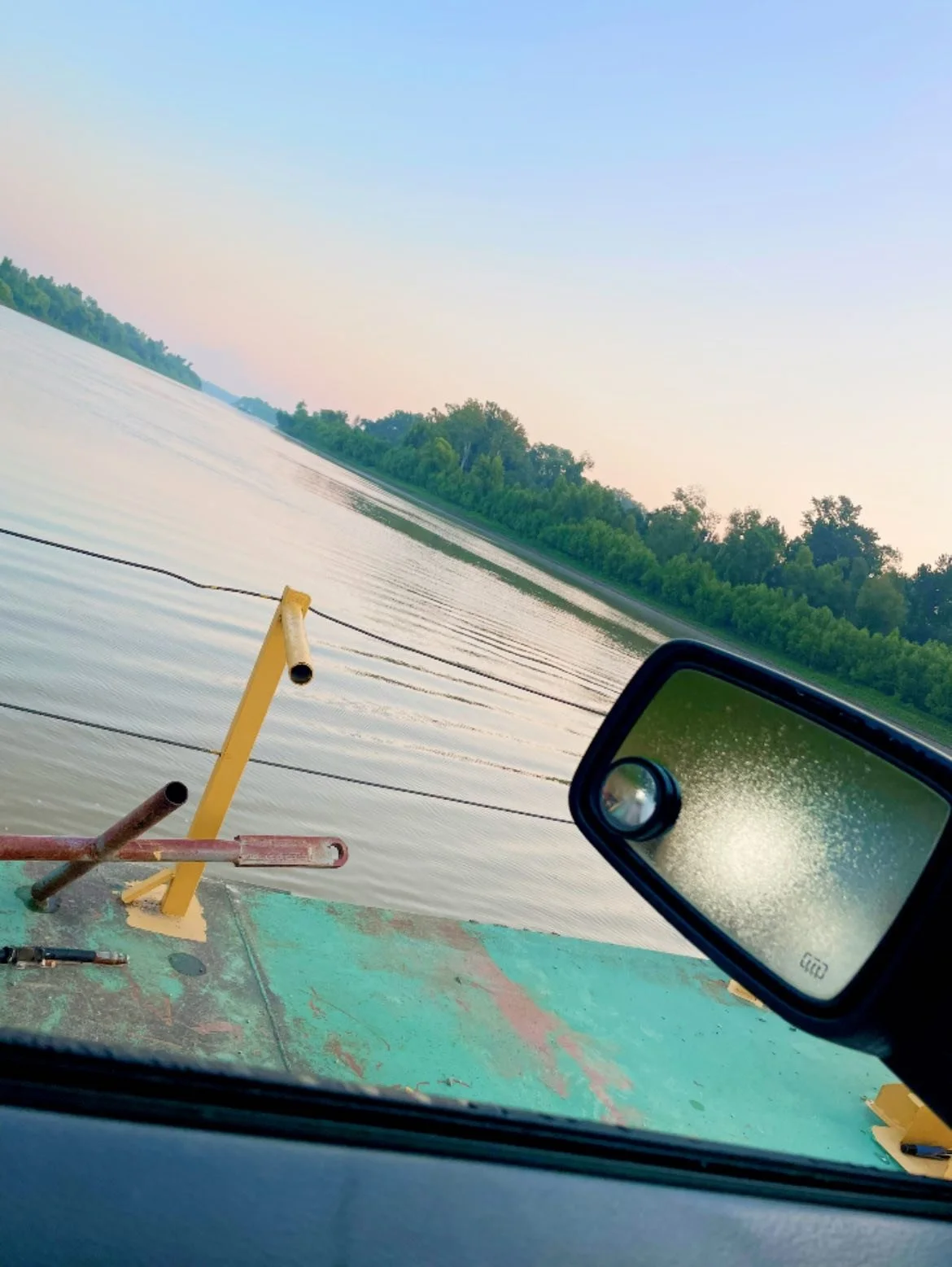 Different view on today&rsquo;s commute!