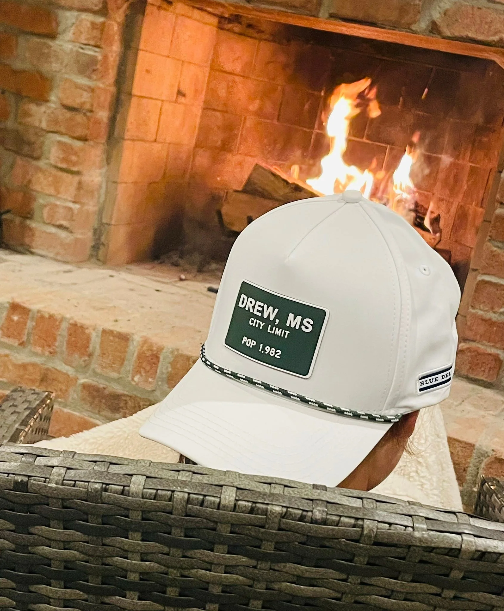 Anyone that knows me knows I have been loyal Blue Delta Jean Co. customer since the beginning! Buying my 1st pair in 2012 !! And now they have made the most epic hat ever!! #DrewMS now to keep my family from stealing it!!