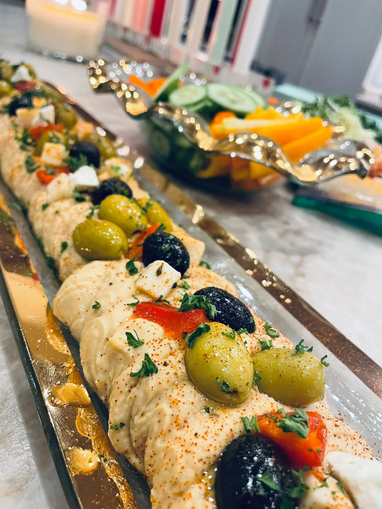 I love a whirlwind Oxford trip!!! Only got 1 food pic!! But the whipped hummus and olives was on time!