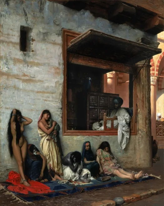 Jean-Léon Gérôme (1824-1904) The Salve Market, 1866