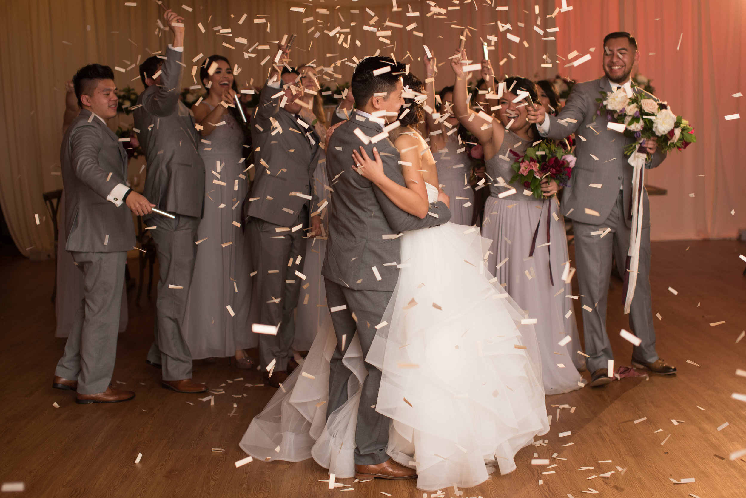 We get to plan fun surprises like this for our couples! 