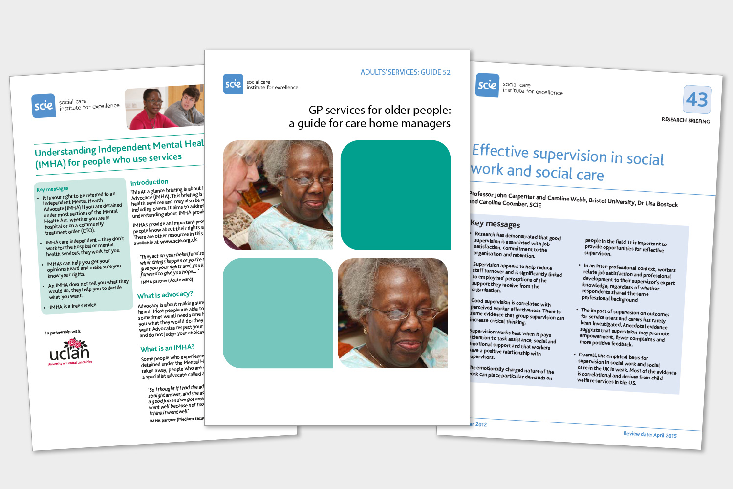 Social care publications