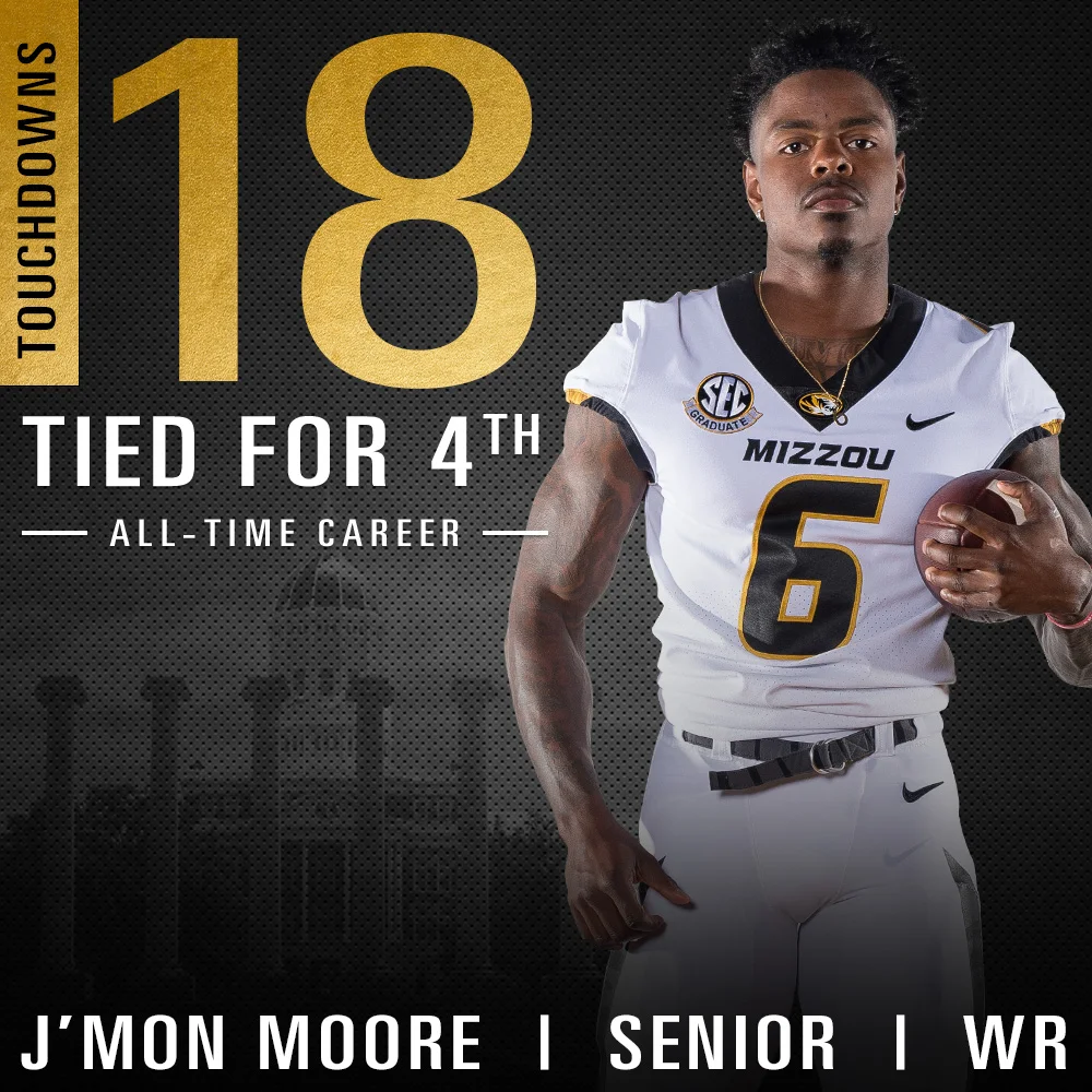 Moore: 4th in All-Time Touchdowns
