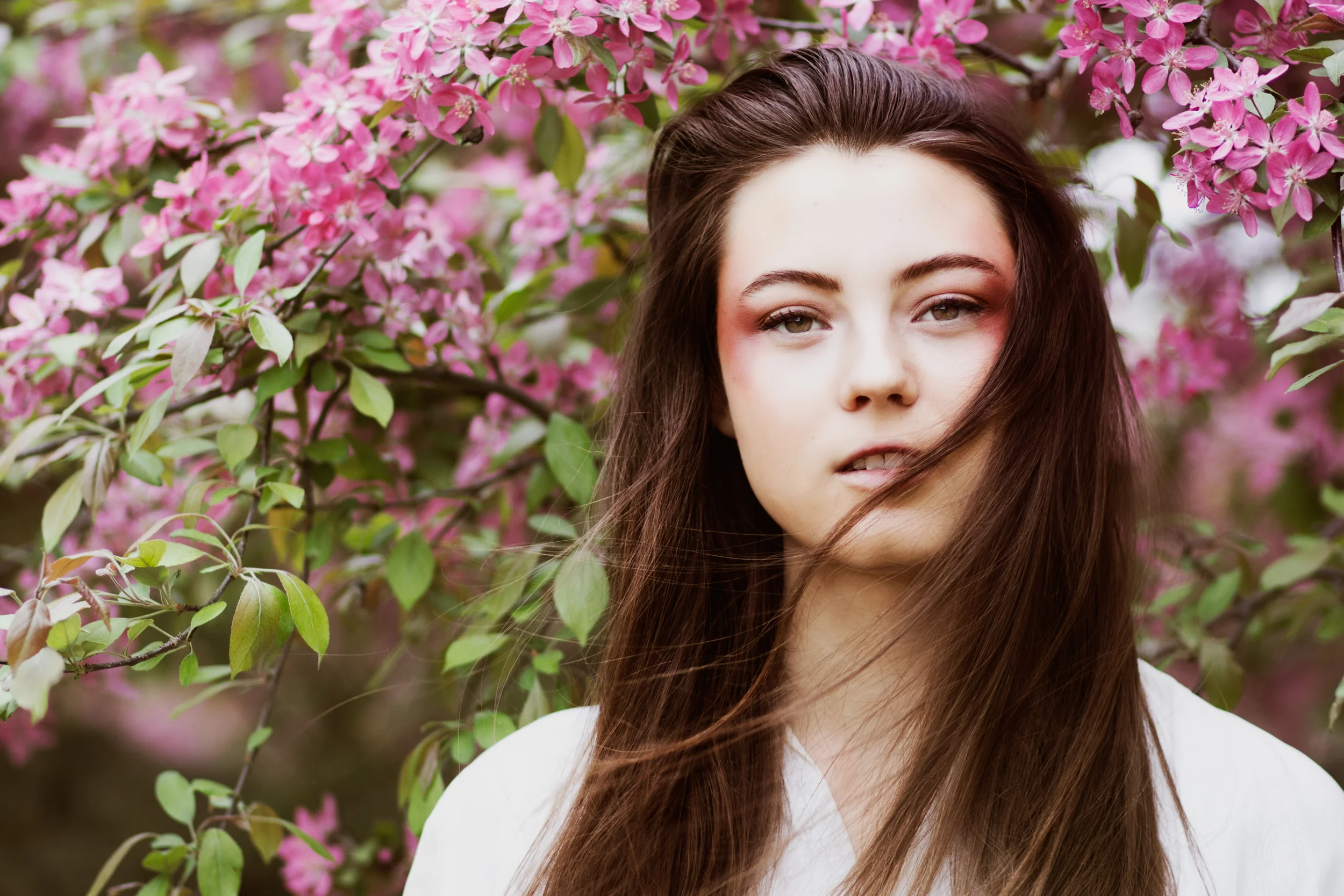 Leah Trottier, a Toronto based model, modelling for the first photoshoot I did for my new and improved portfolio. 