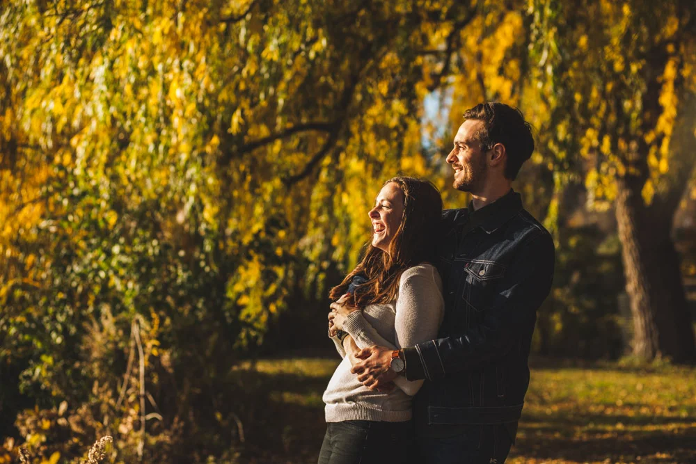   Engagement session  in High Park,  Toronto.  