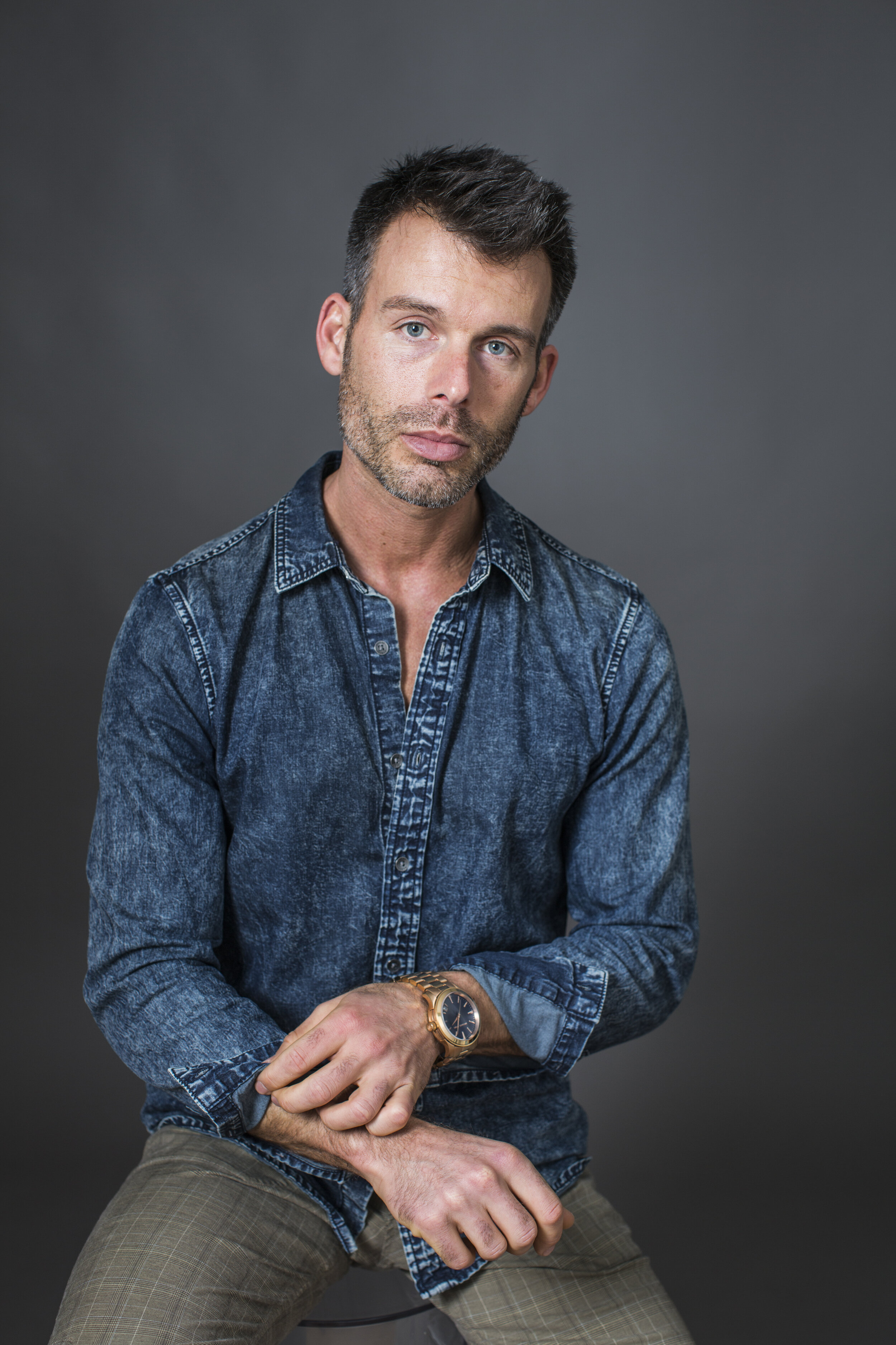  headshot session in our photo studio in Brantford 