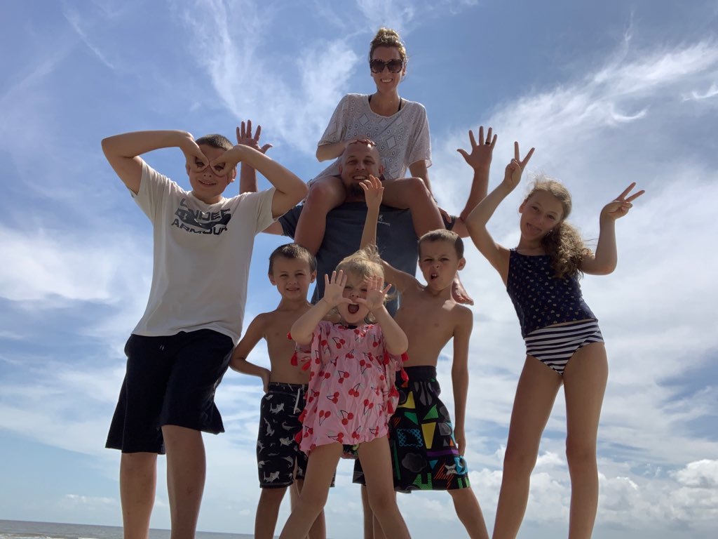 Eric & Michele Michelin (with kids, Cole, Crosby, Raleigh, Josalyn & Wynston)