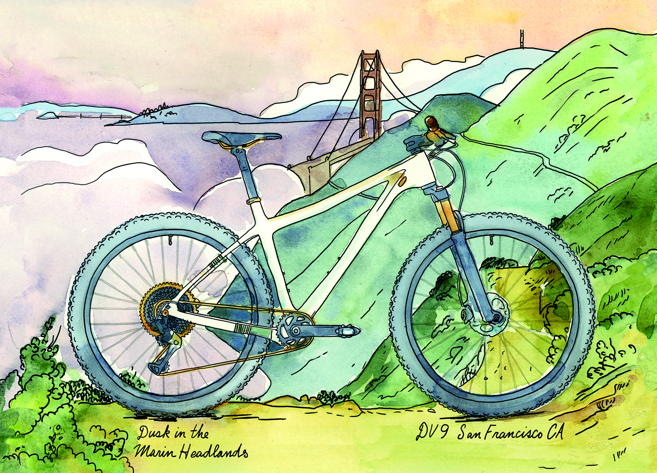 DV9 in San Francisco Headlands