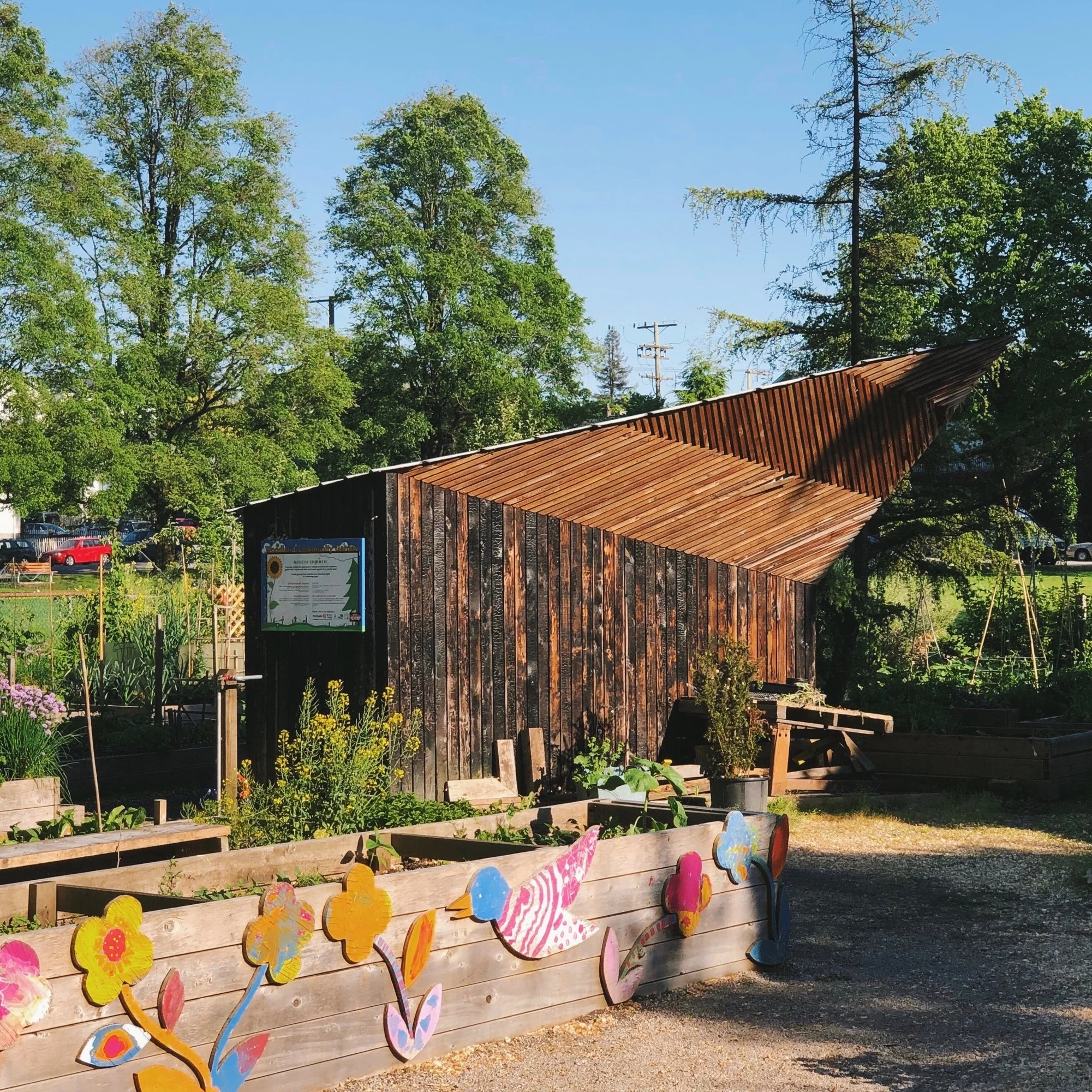 Woodlands Community Garden Shed