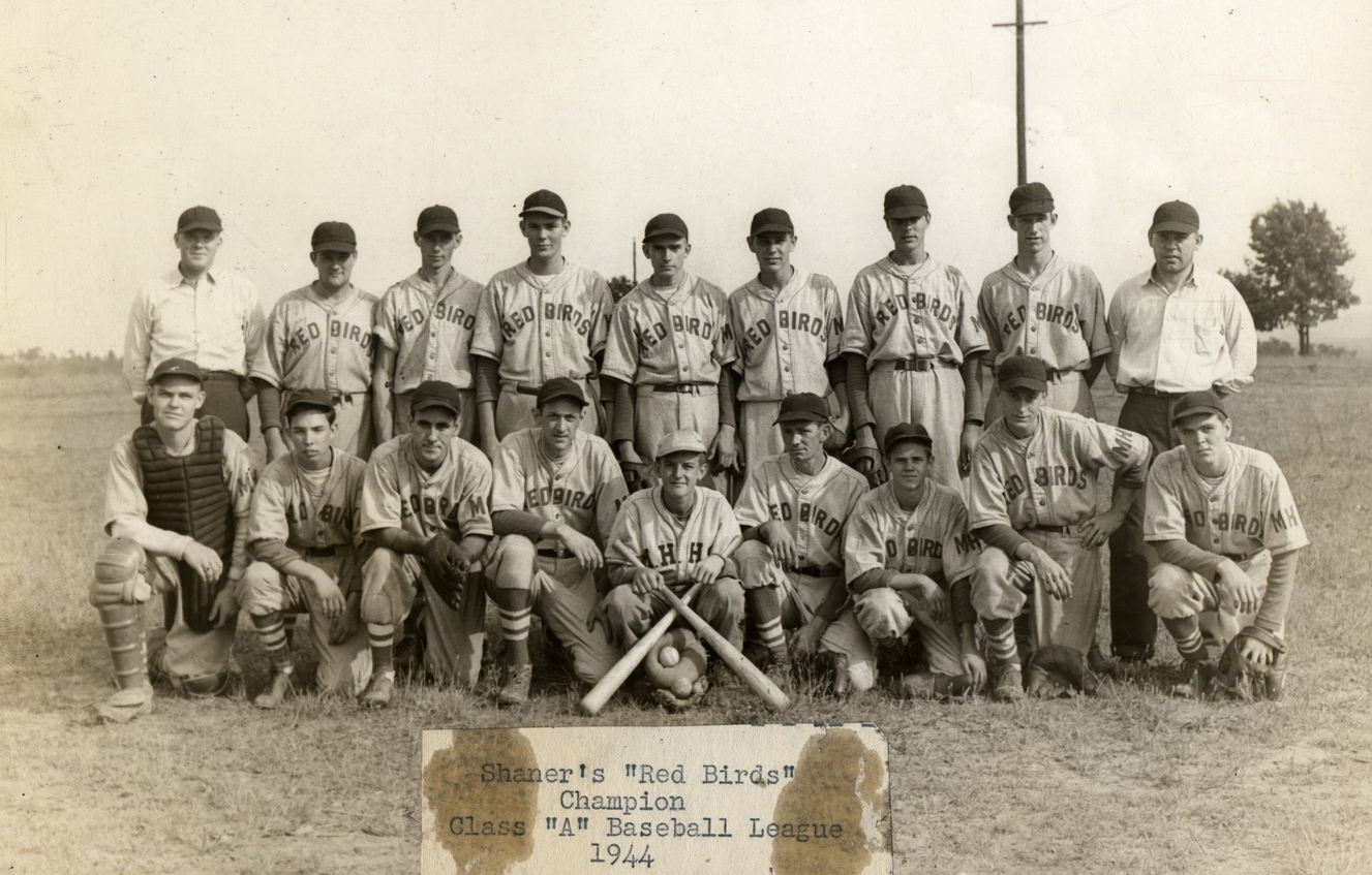 Shaner's "Red Birds" Class A Champions 1944