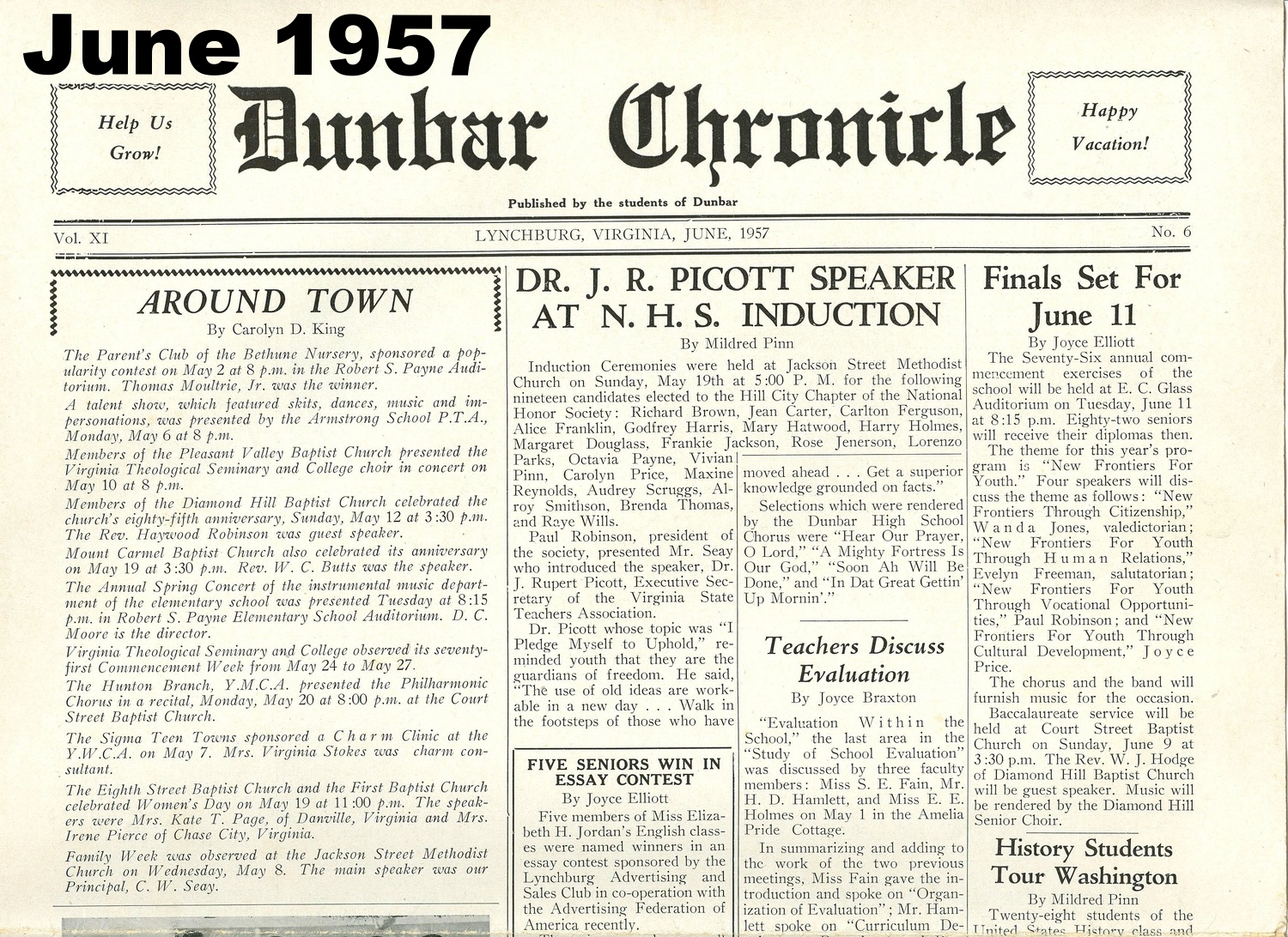 June 1957