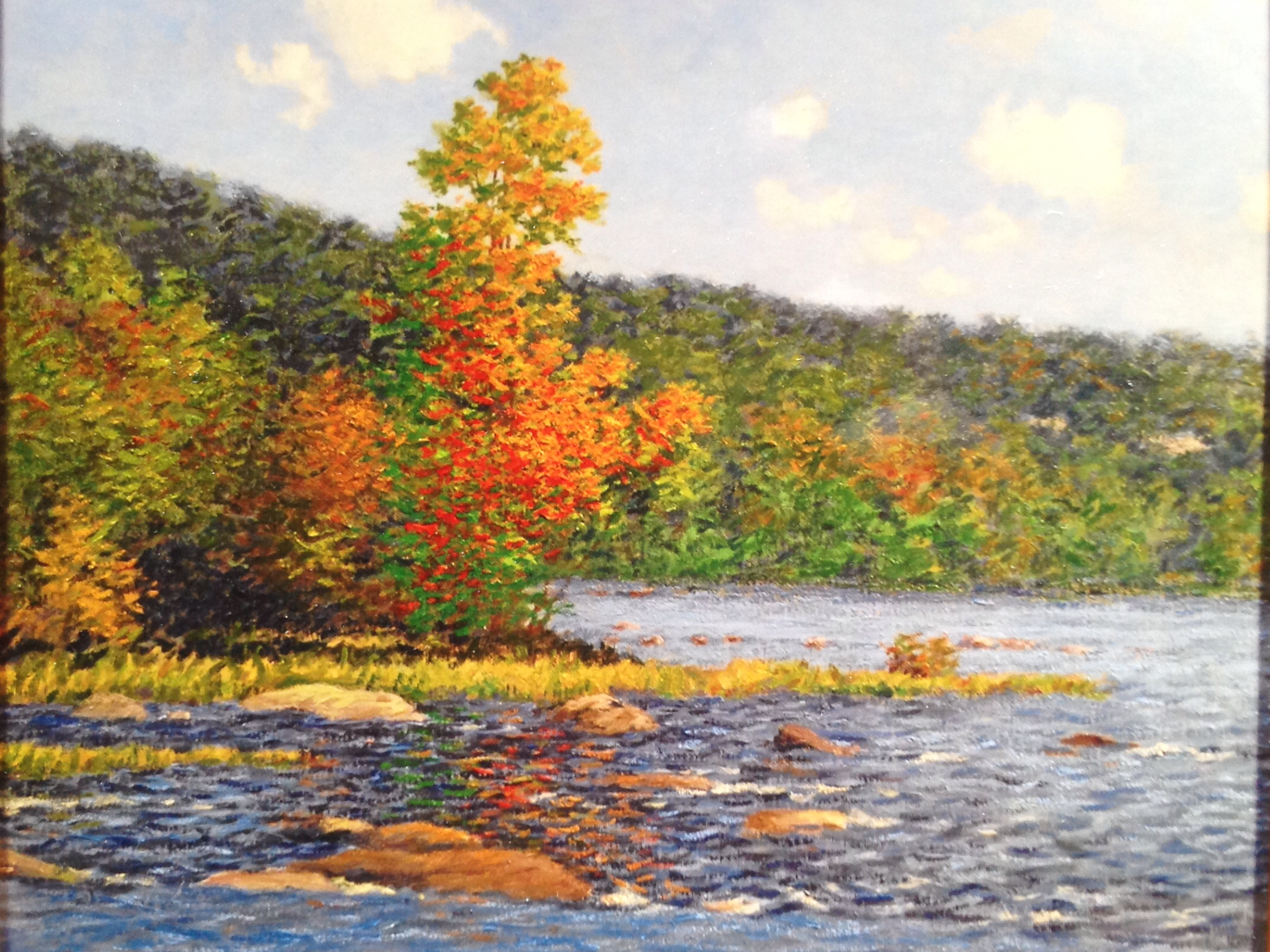 James River near Pony Pasture by Durwood Domissee