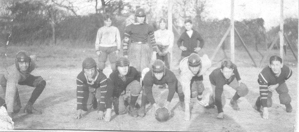 The Guggenheimer-Milliken Boys’ League football team, 1923