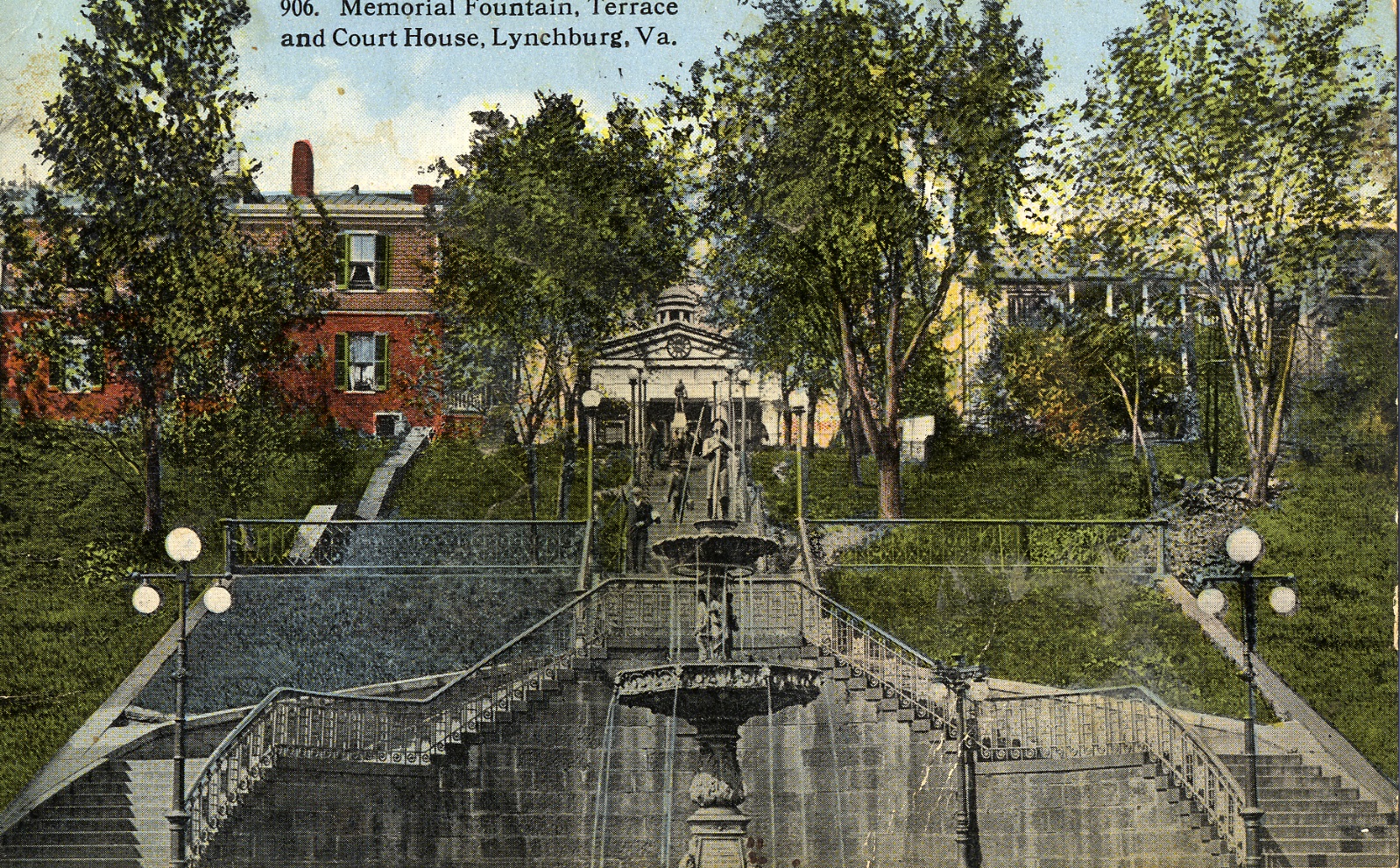 Fireman's Fountain, pre 1926