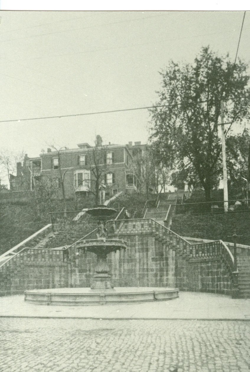 Monument Terrace before The Doughboy Statue was Installed