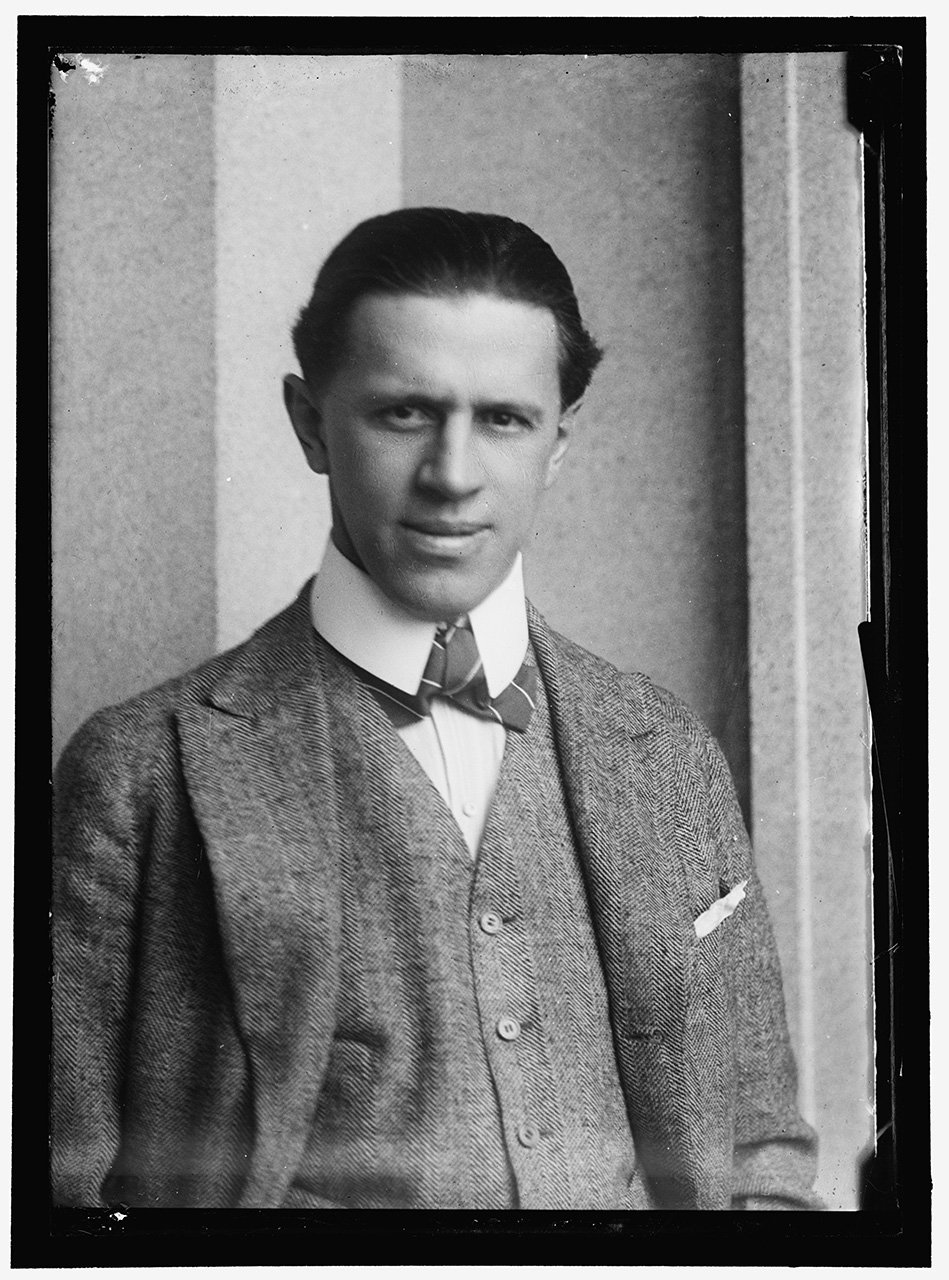  George Creel in 1917, by Harris & Ewing, photographer  Courtesy of    Library of Congress   