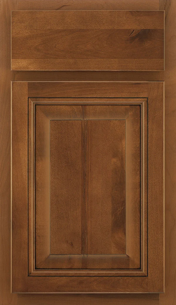 AYDEN Rustic Birch Pumpernickel Glaze (slab front)