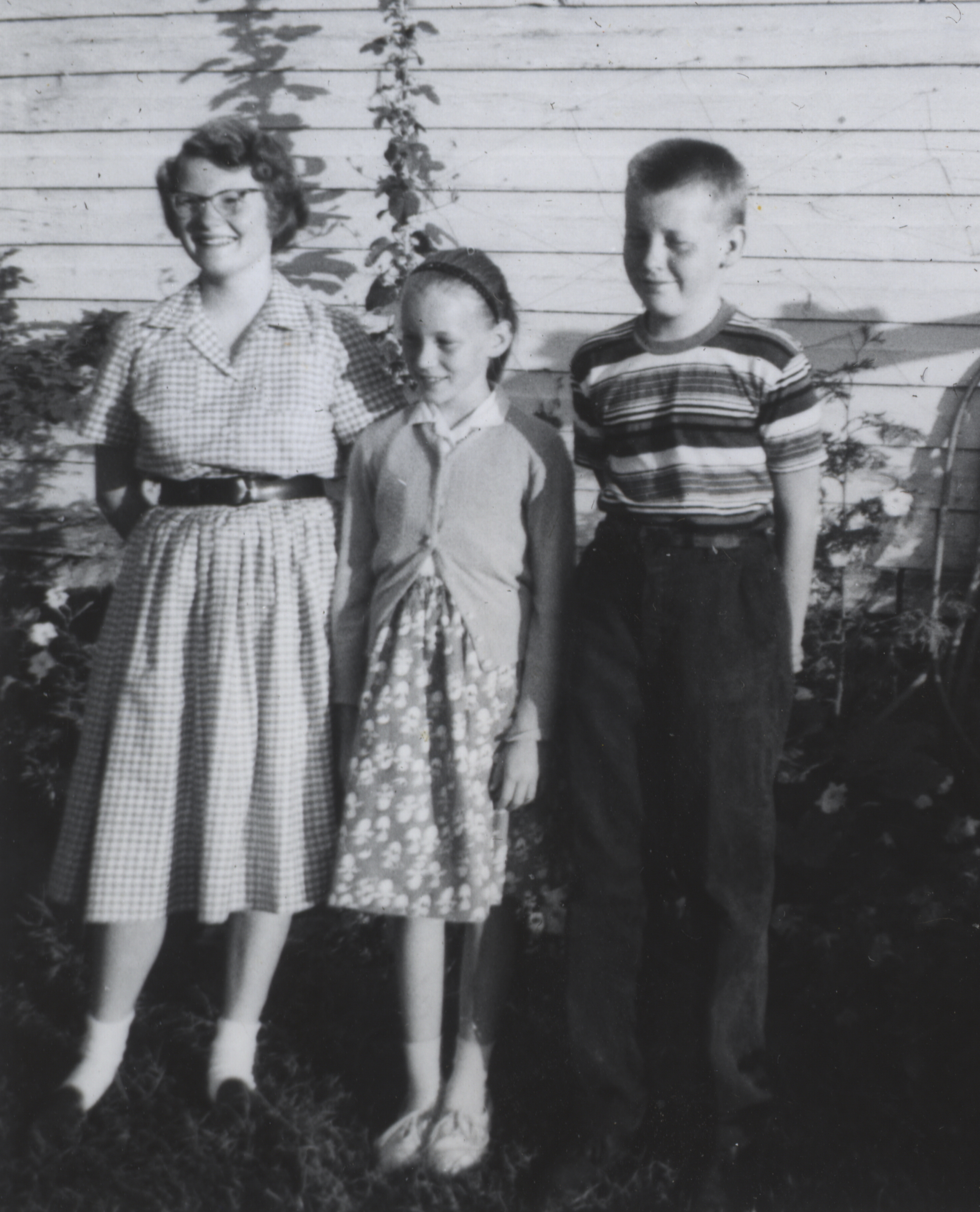 Liz with her mother and brother in 1960. Photo: Courtesy Liz Riley