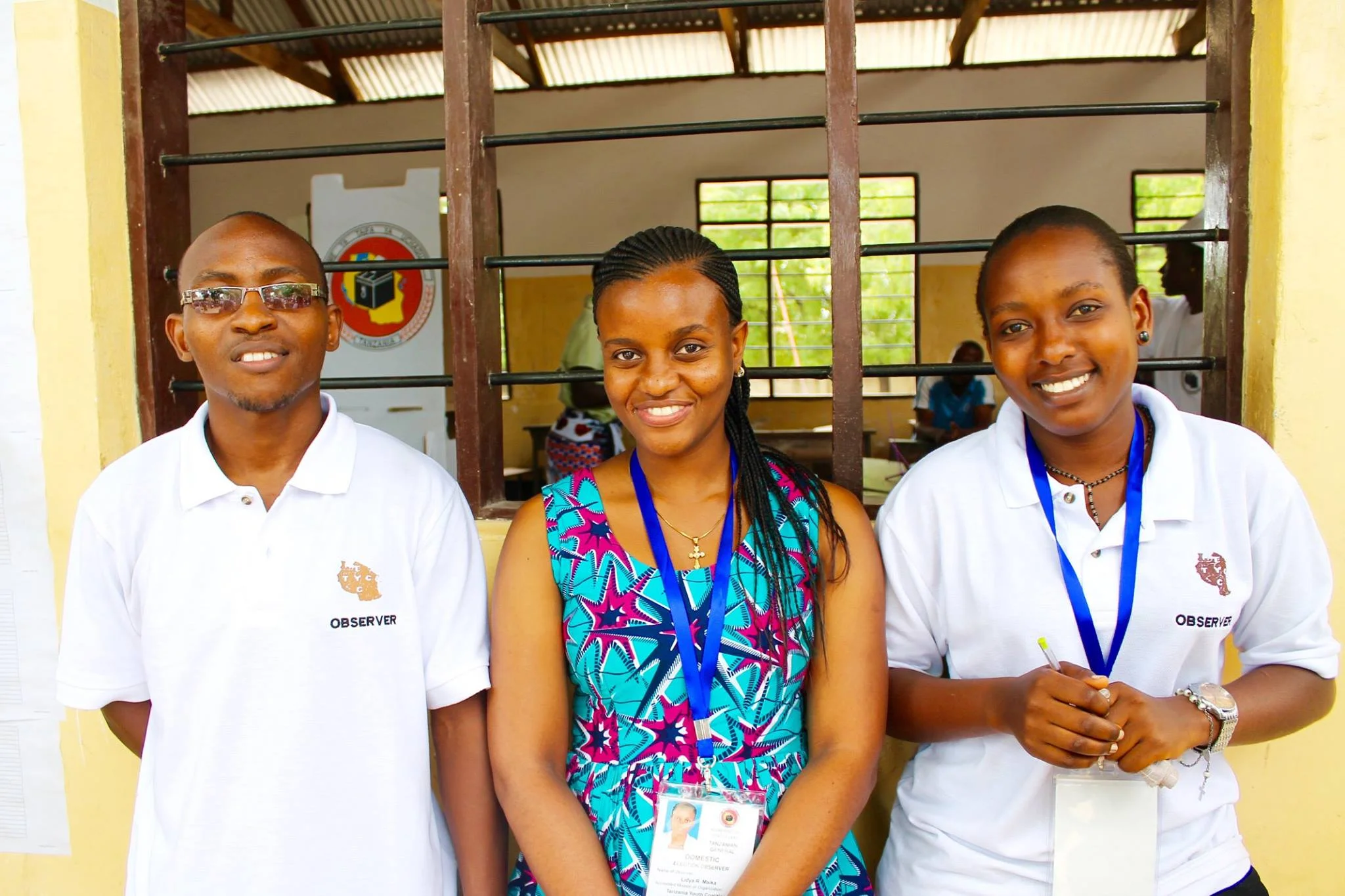 Tanzania Youth Coalition trained young men and women to be election observers. Photo: Courtesy Tanzania Youth Coalition.