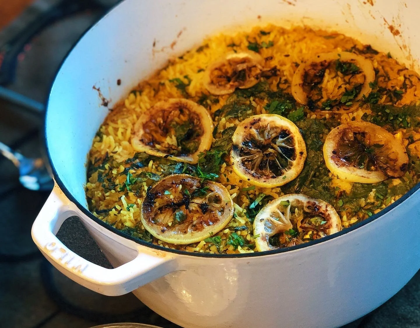 Chicken Biryani with Onion Raita