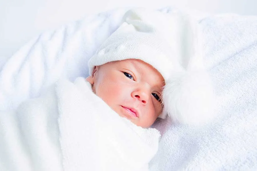 Littlehampton baby photographer newborn photography in studio lighting