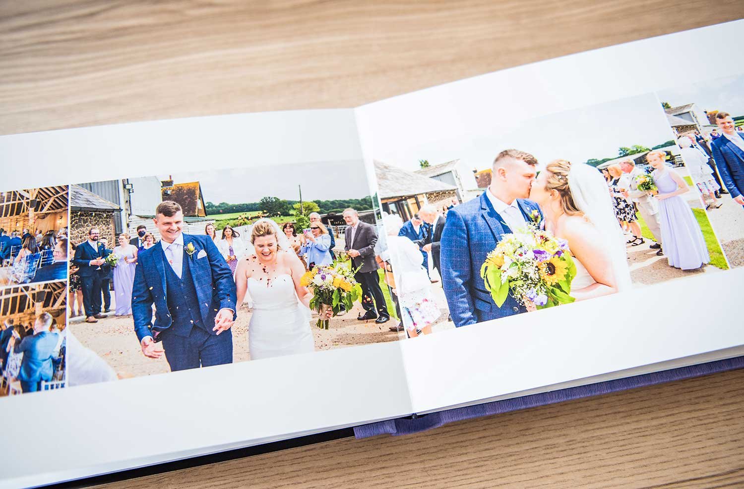 Sussex Wedding Photographer Wedding Photography album of Original Book