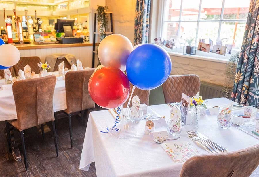 Wedding reception celebrations at The Six Bells, Lyminster.