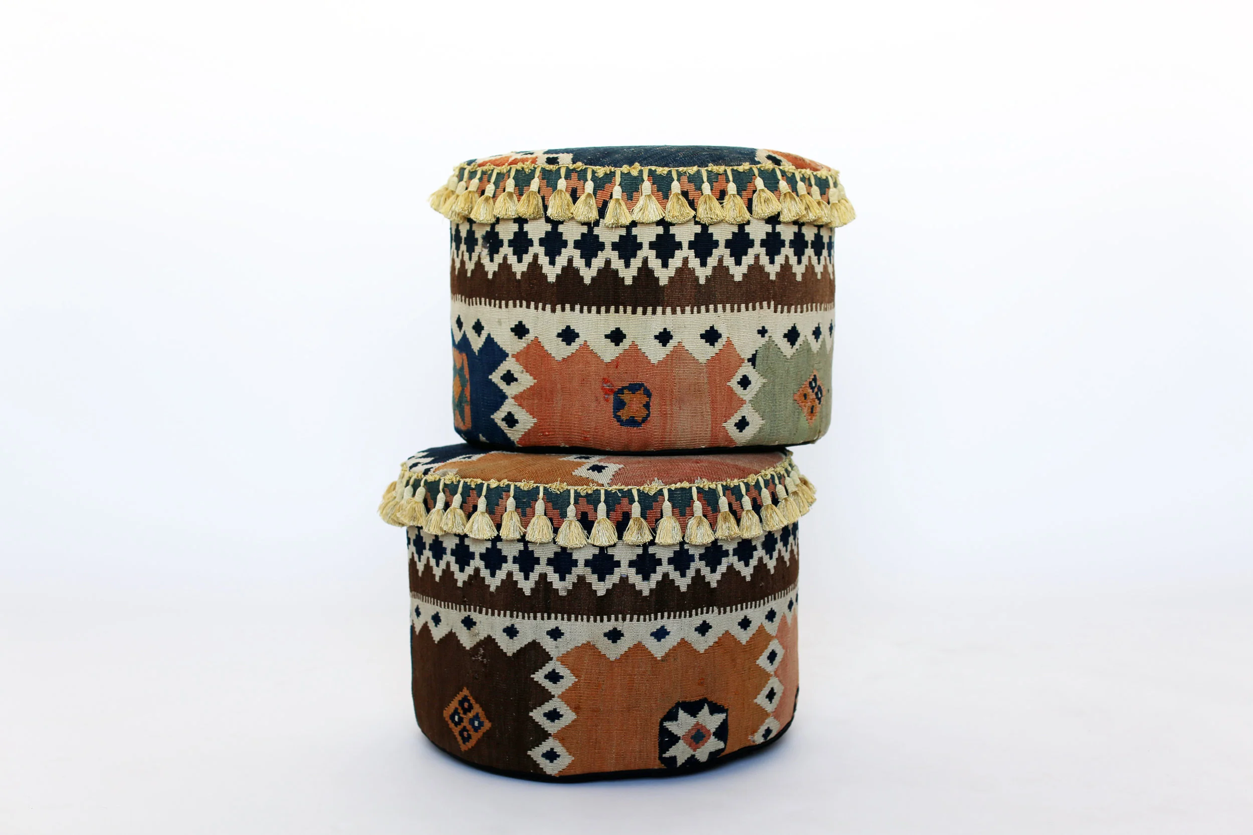 Kilim Pouf — WORK + SEA