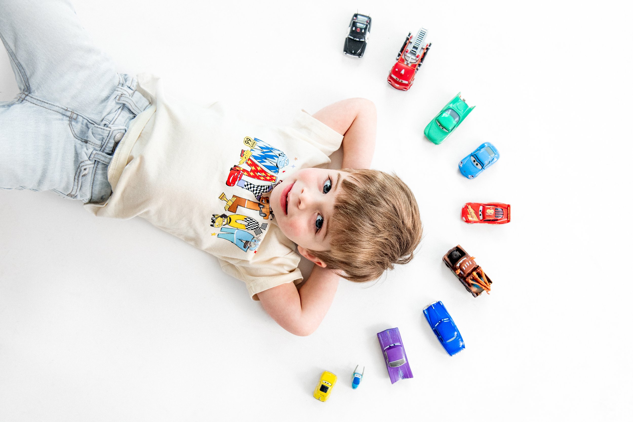 A Minimalist 3rd Birthday Session | Burlington NC Family Photographer