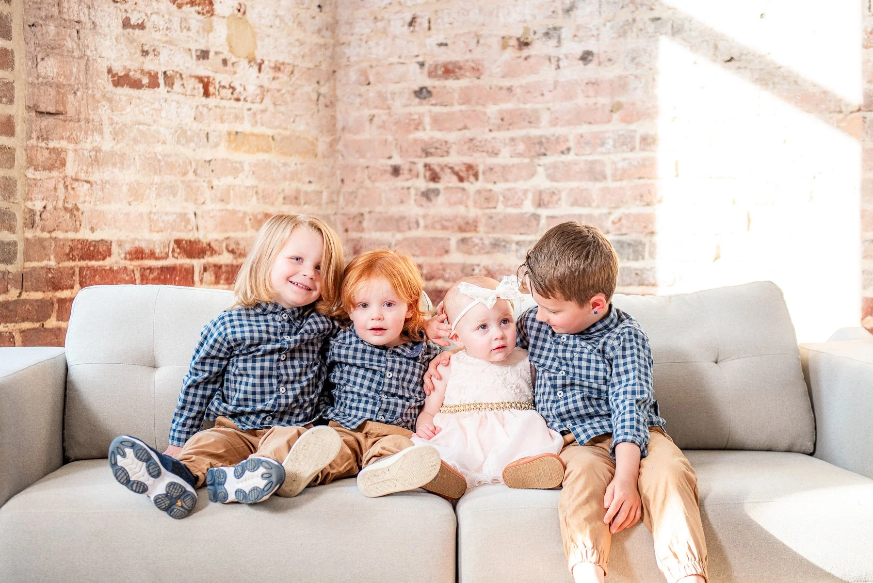 Four Kids, Four Personalities: A Multigenerational Studio Session in Gibsonville NC