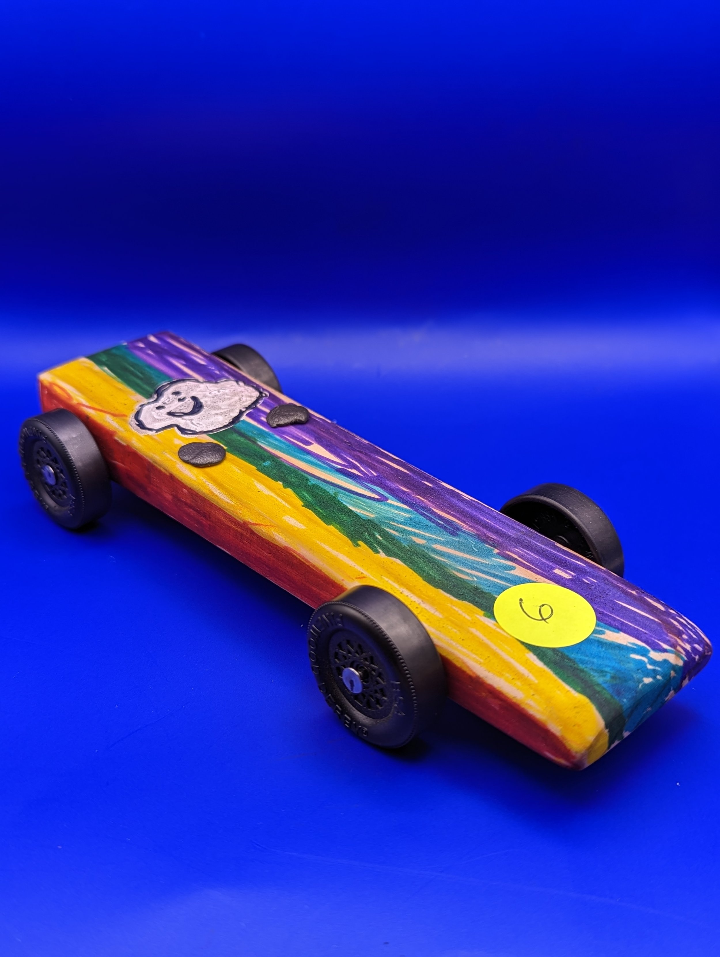 FAST!! Highly Tuned, Race Ready Pinewood Derby Car from Official BSA Boy  Scout / Cub Scout Derby Kit, Legal in ALL Races