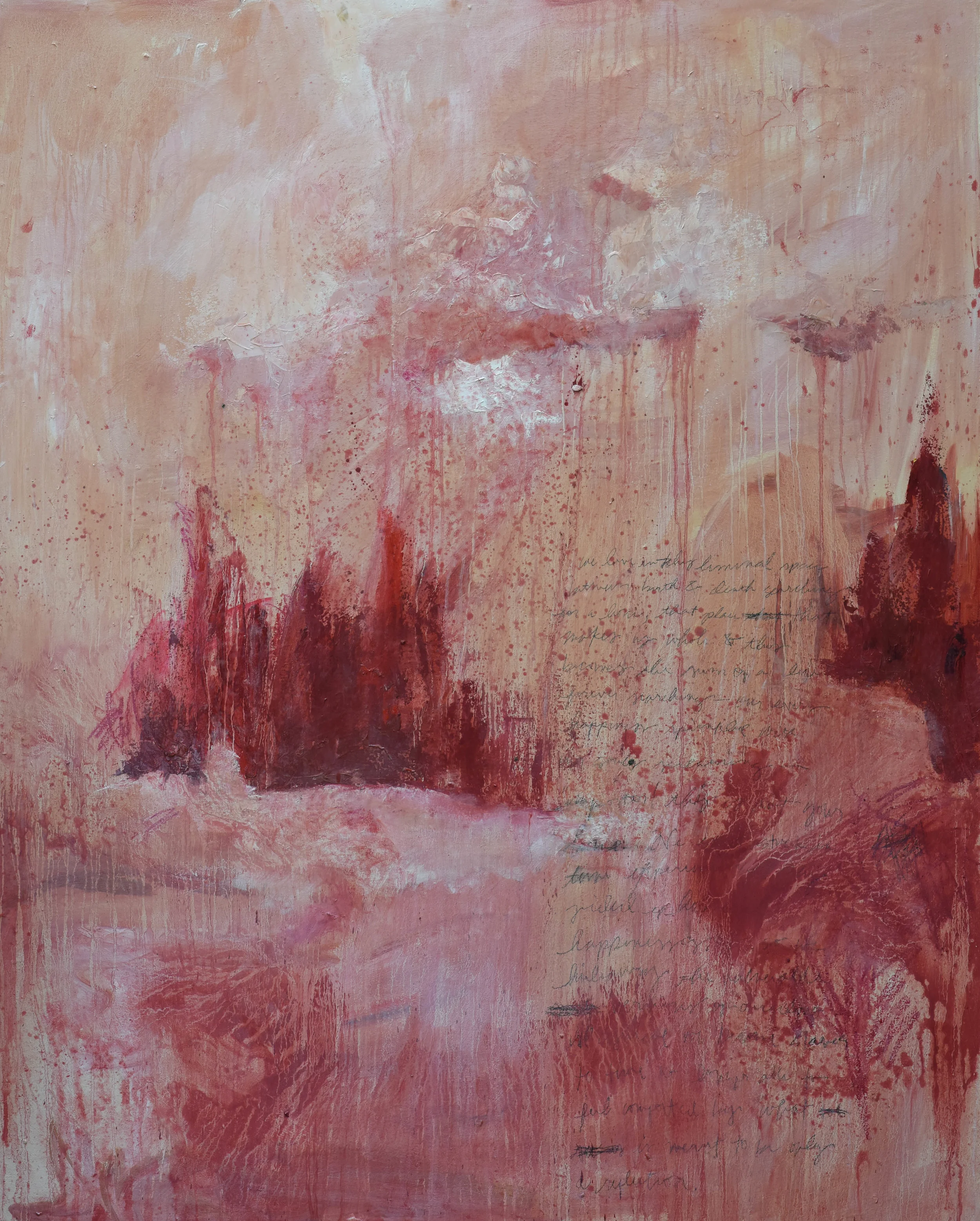 For a moment I could see oil on panel | 48x60 | 2016