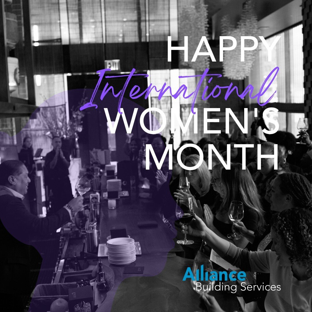 🎉 Happy International Women's Month! 🎉

At Alliance Building Services, we're proud to honor the incredible women who shape our company every day. 💪 From leadership roles to hardworking team members, your contributions are invaluable.

This month, 
