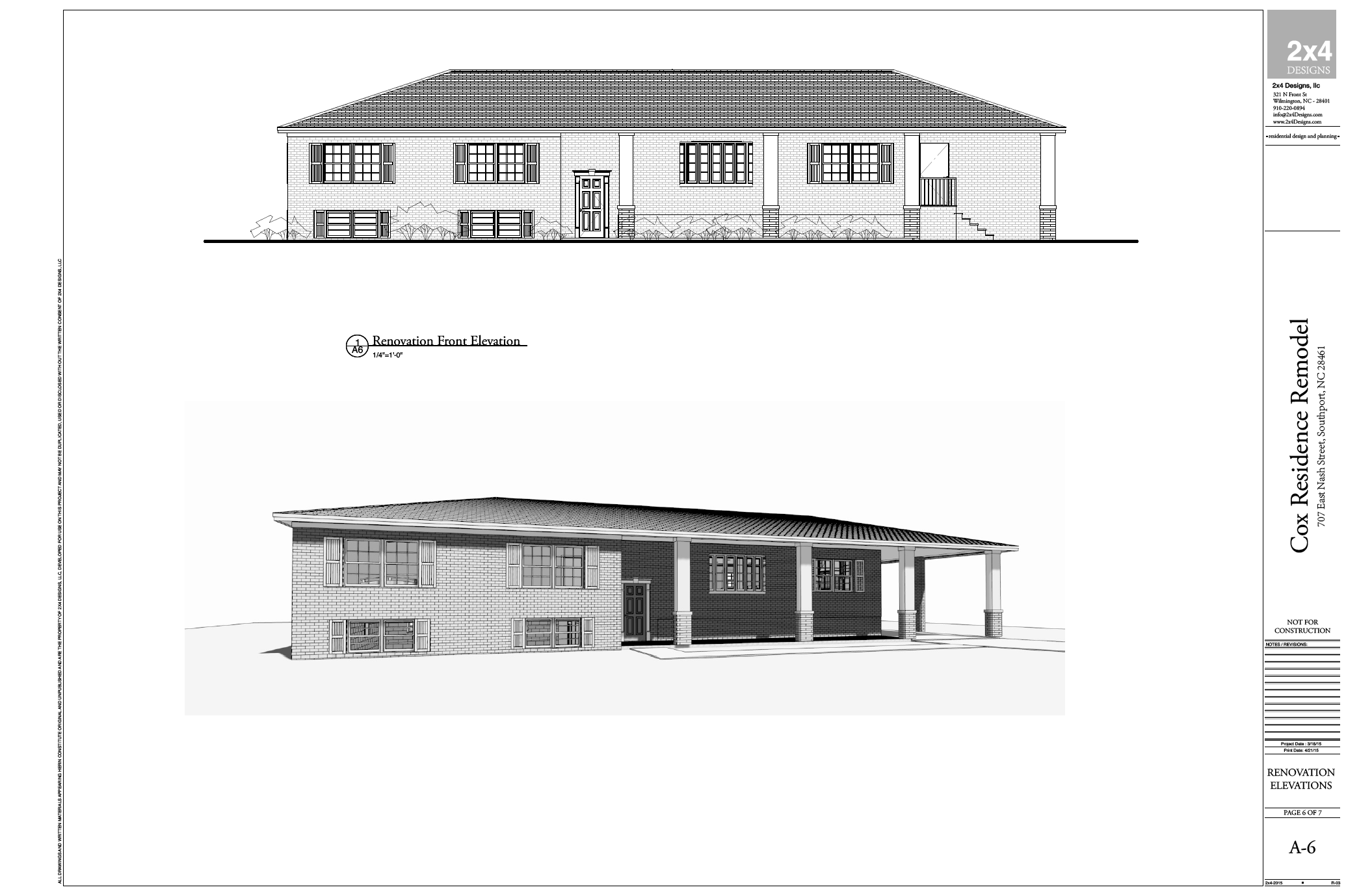 PROPOSED FRONT ELEVATION