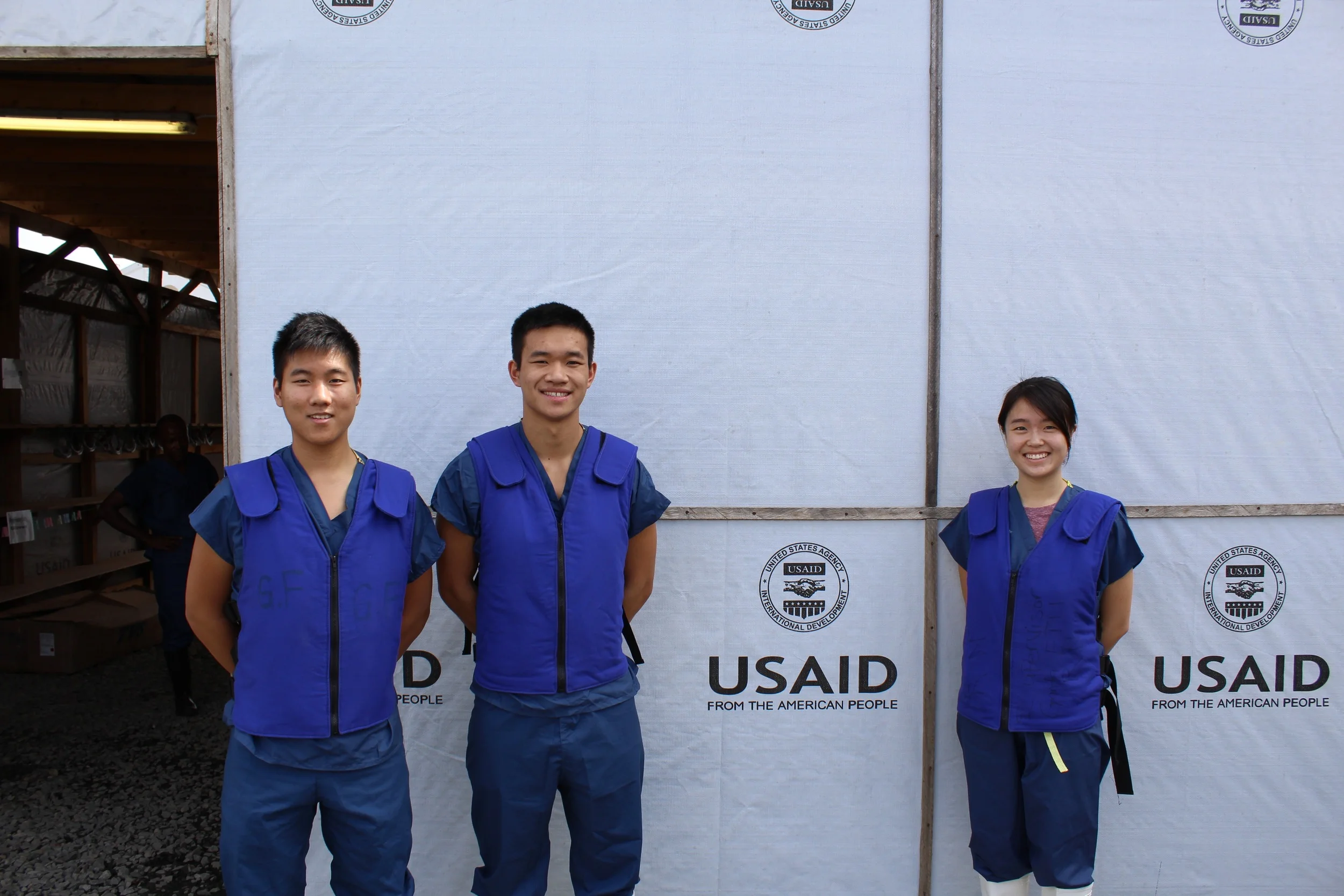 Ganta Ebola Treatment Unit in Liberia, November 2015.