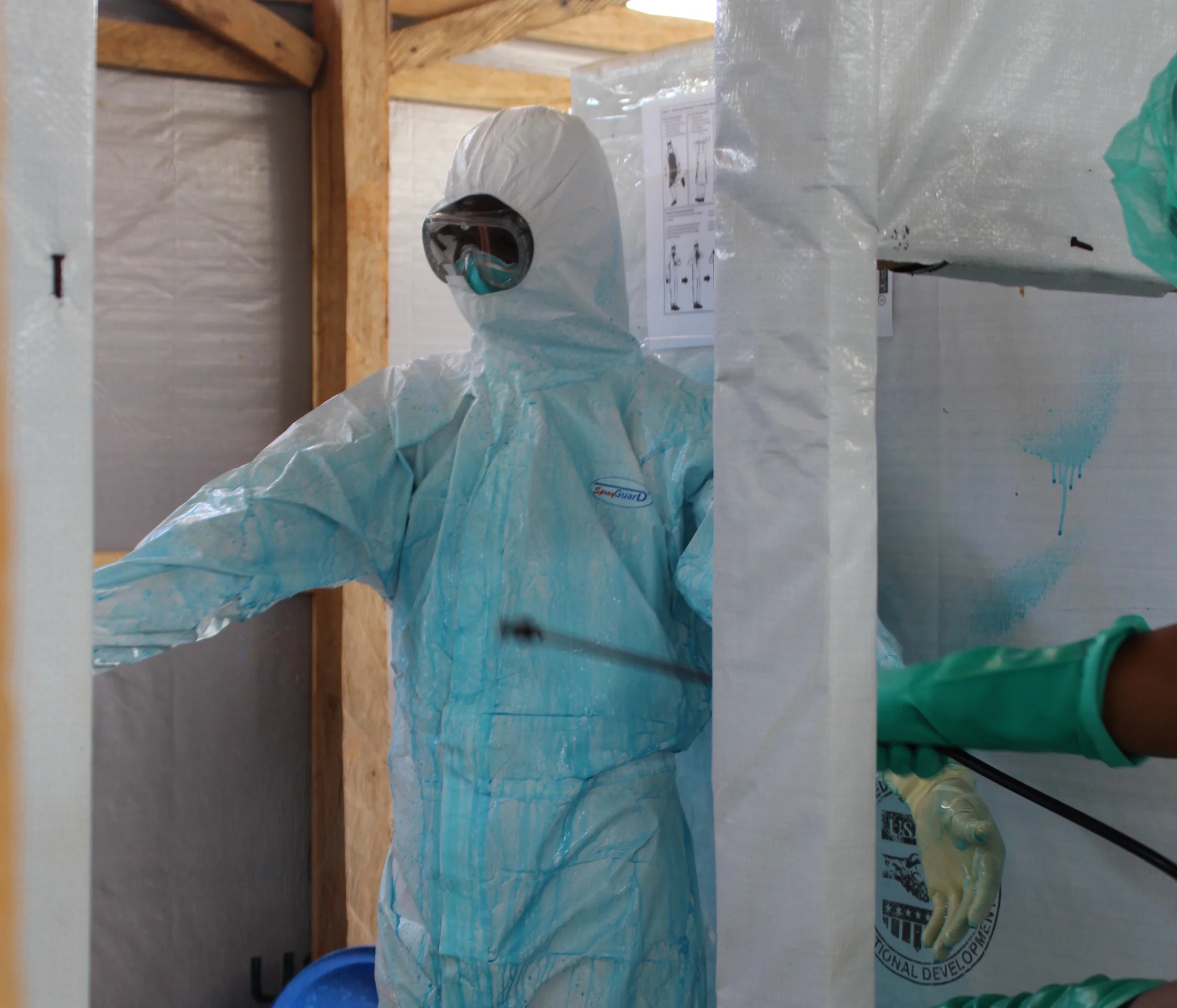 Field-testing Highlight with healthcare workers in Liberia, November 2015.