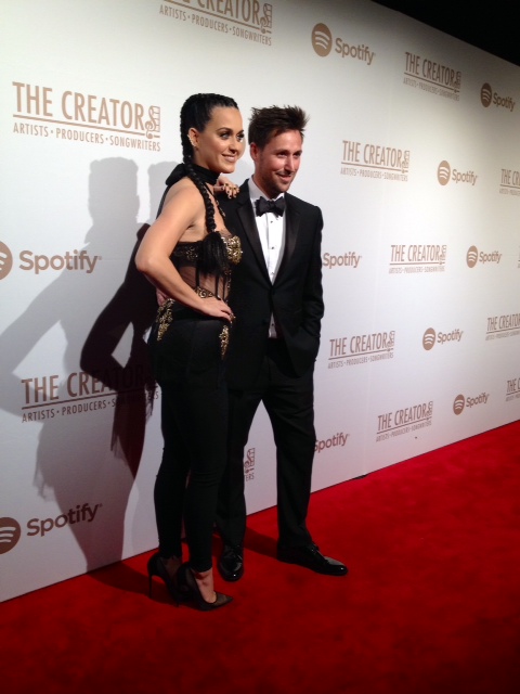 Katy Perry and a Spotify Rep.jpg