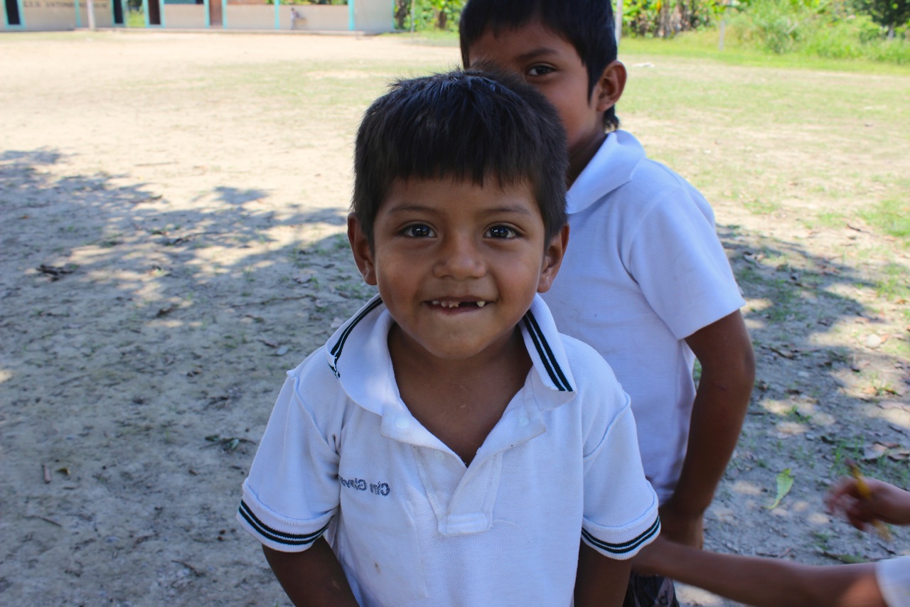 Amazon village boys