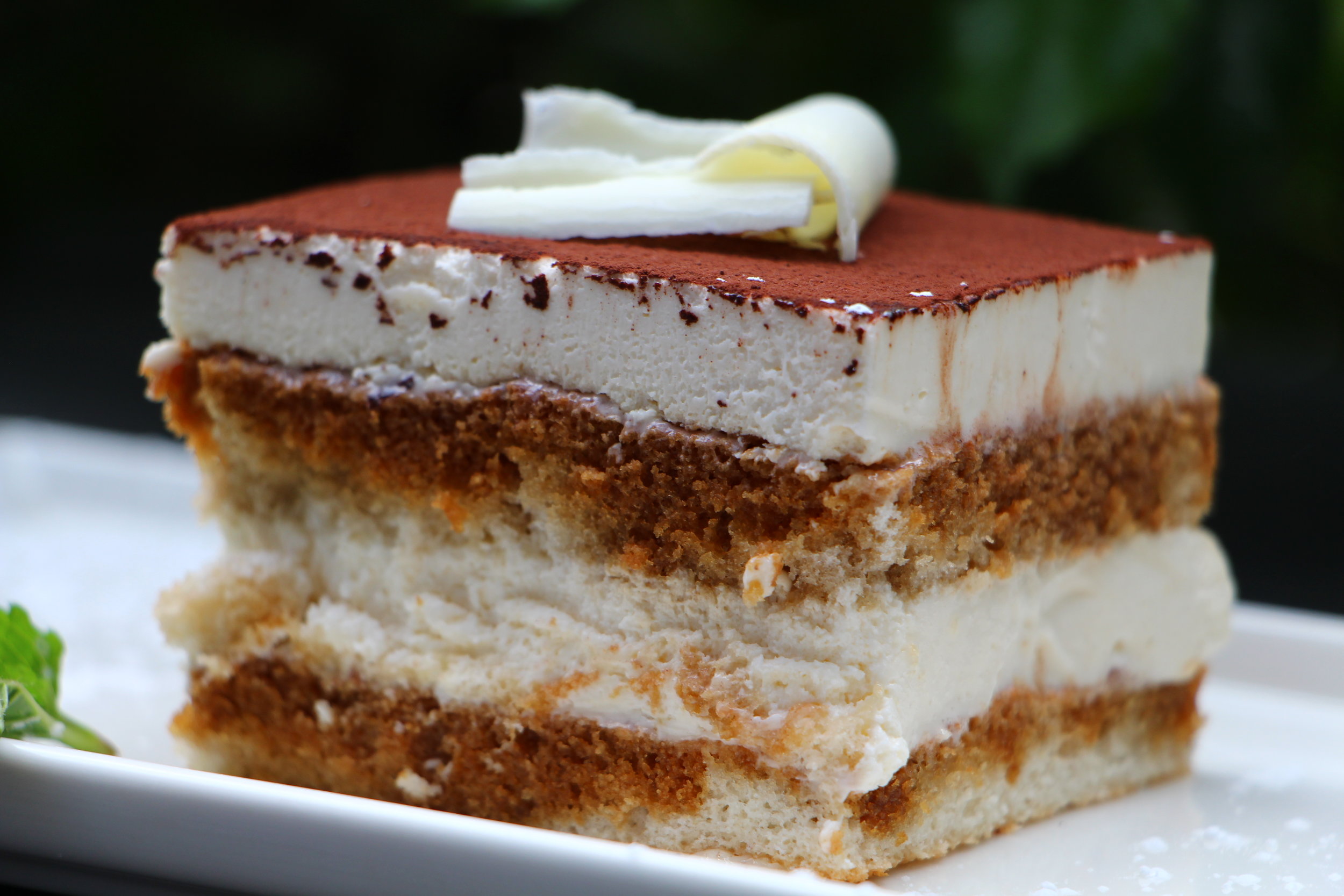 This chic Italian dessert that is the perfect balance between coffee and creamy mascarpone is divine and oh so romantic for your special date.