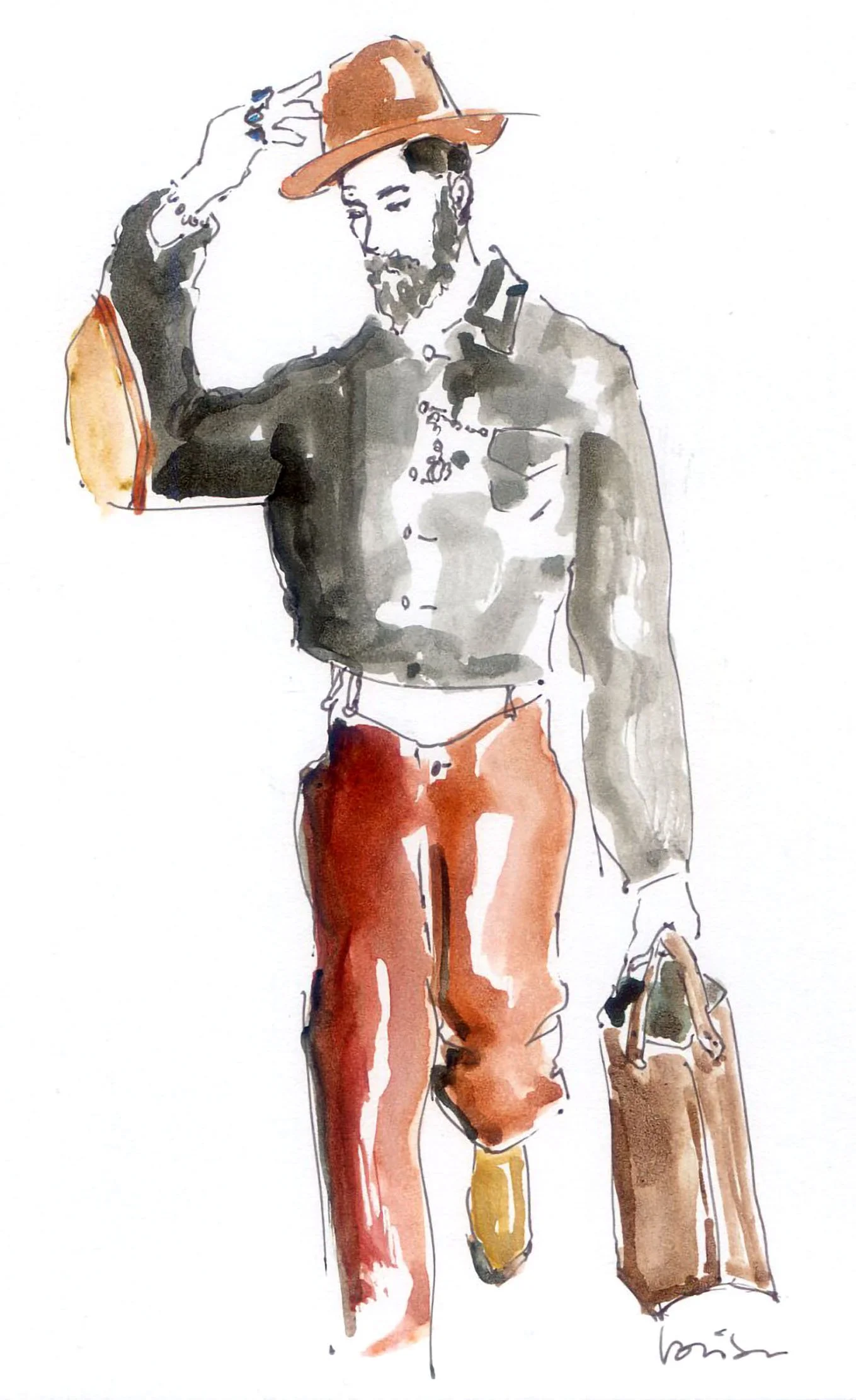 Fashion Illustration quick sketch