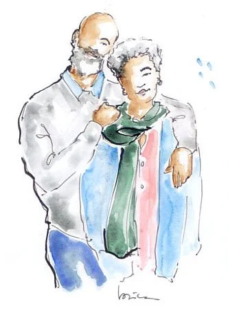 Couple illustration