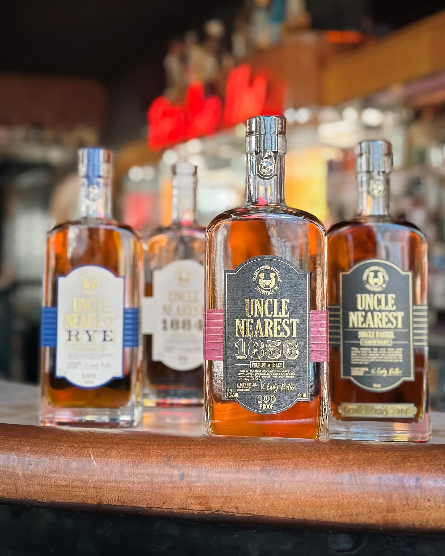 WHISKEY
We got the good stuff. And some pretty damn good food too. Oh you like both? Great. You should come to our @unclenearest Whiskey Dinner next Wednesday 2/28 at 6pm. A welcome cocktail, 4 different whiskey expressions, and a coursed dinner. 
Yo