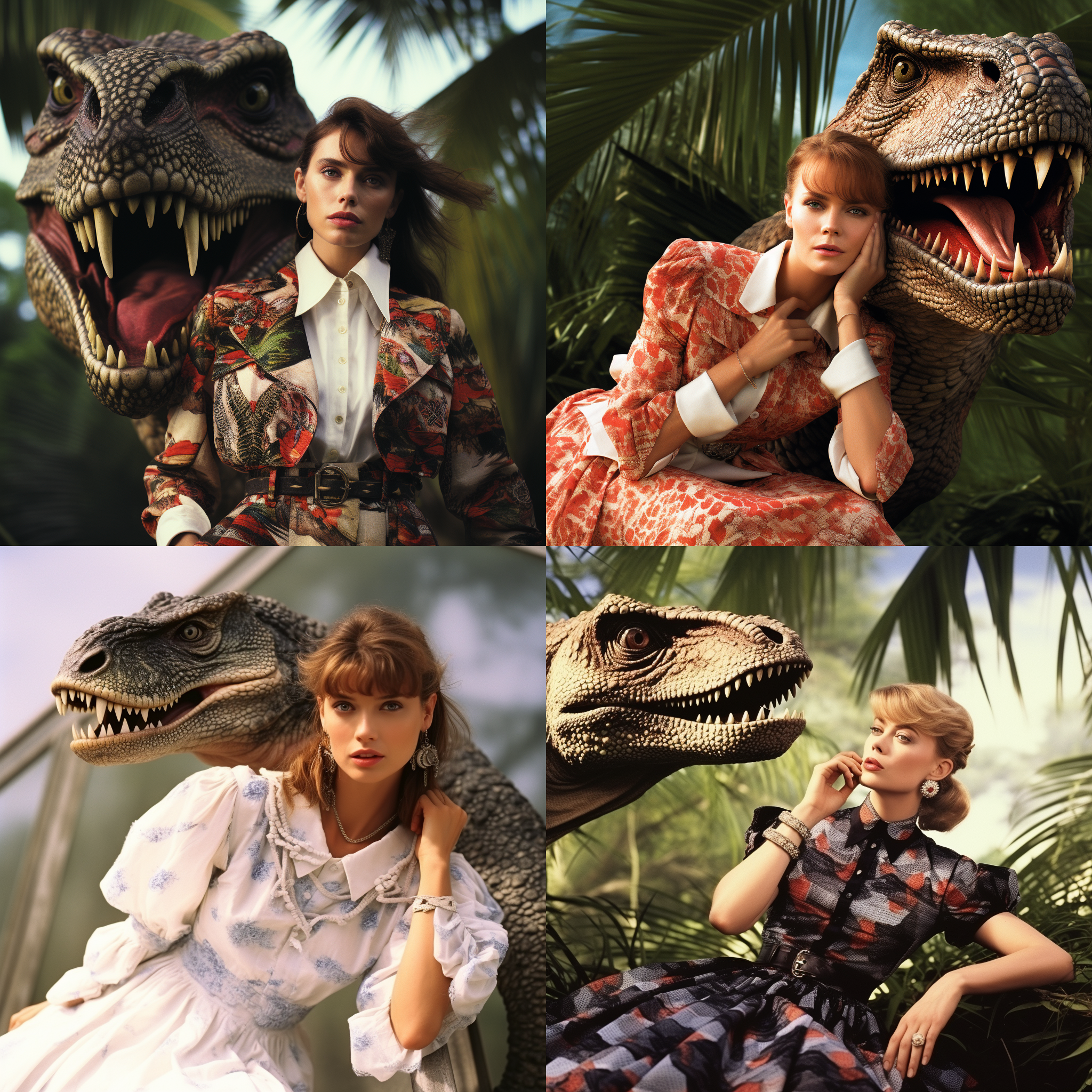 Jurassic Park x Vogue