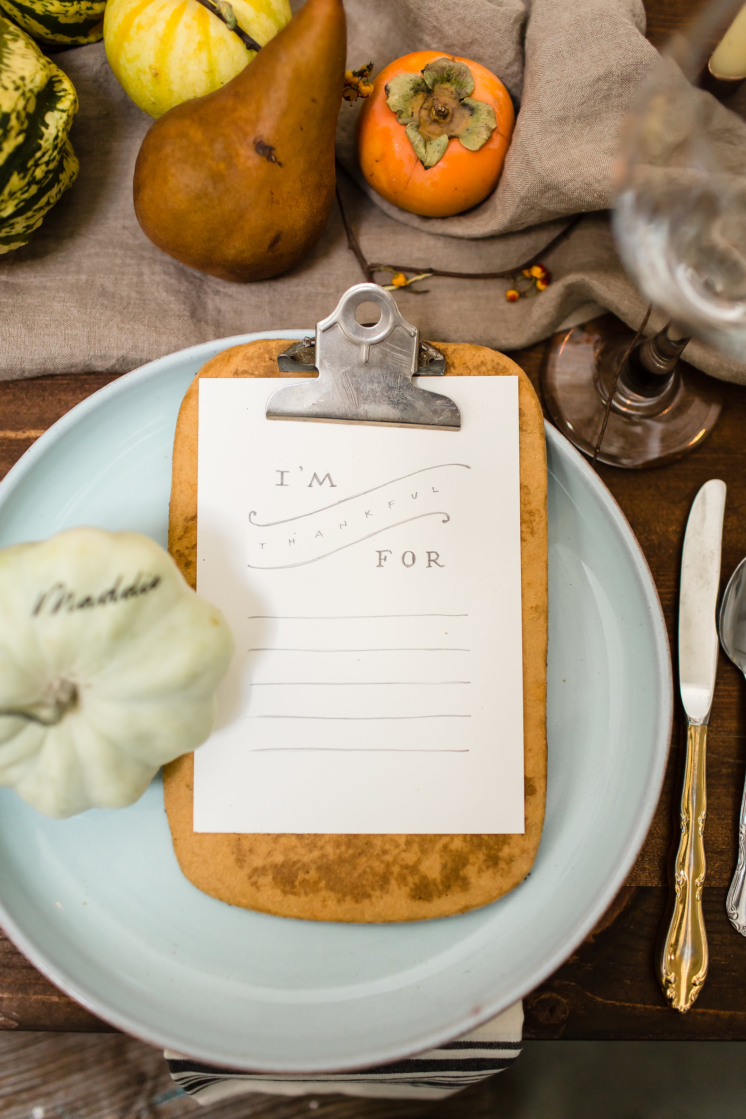 Ash + OAK Thanksgiving DIY Tablescapes